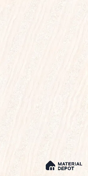 Marble Floor & Wall Tile TL 04551 Arizona White 4 ft x 2 ft Glossy Finish Double Charge Vitrified Tile - 9 mm