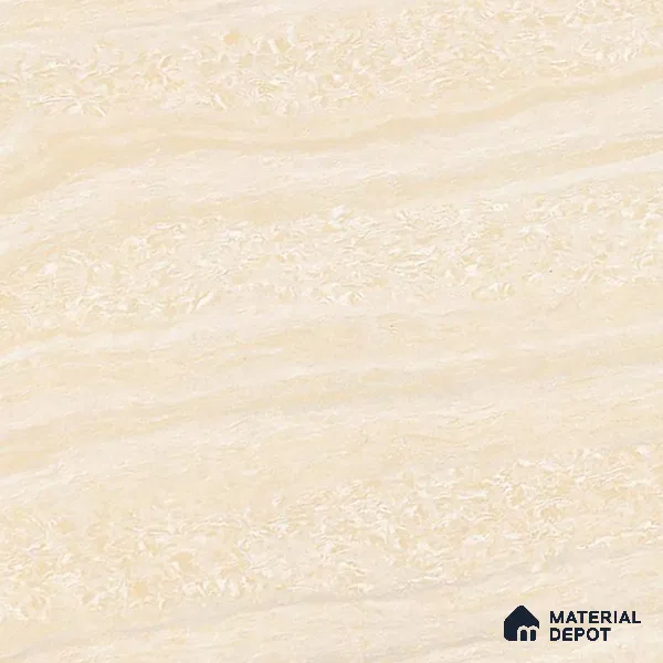 Marble Floor & Wall Double Charge Tile | TL 05557 Arizona Gold 4 ft x 2 ft Glossy Finish Vitrified Tile | Suitable For Living Room, Bedroom, Kitchen