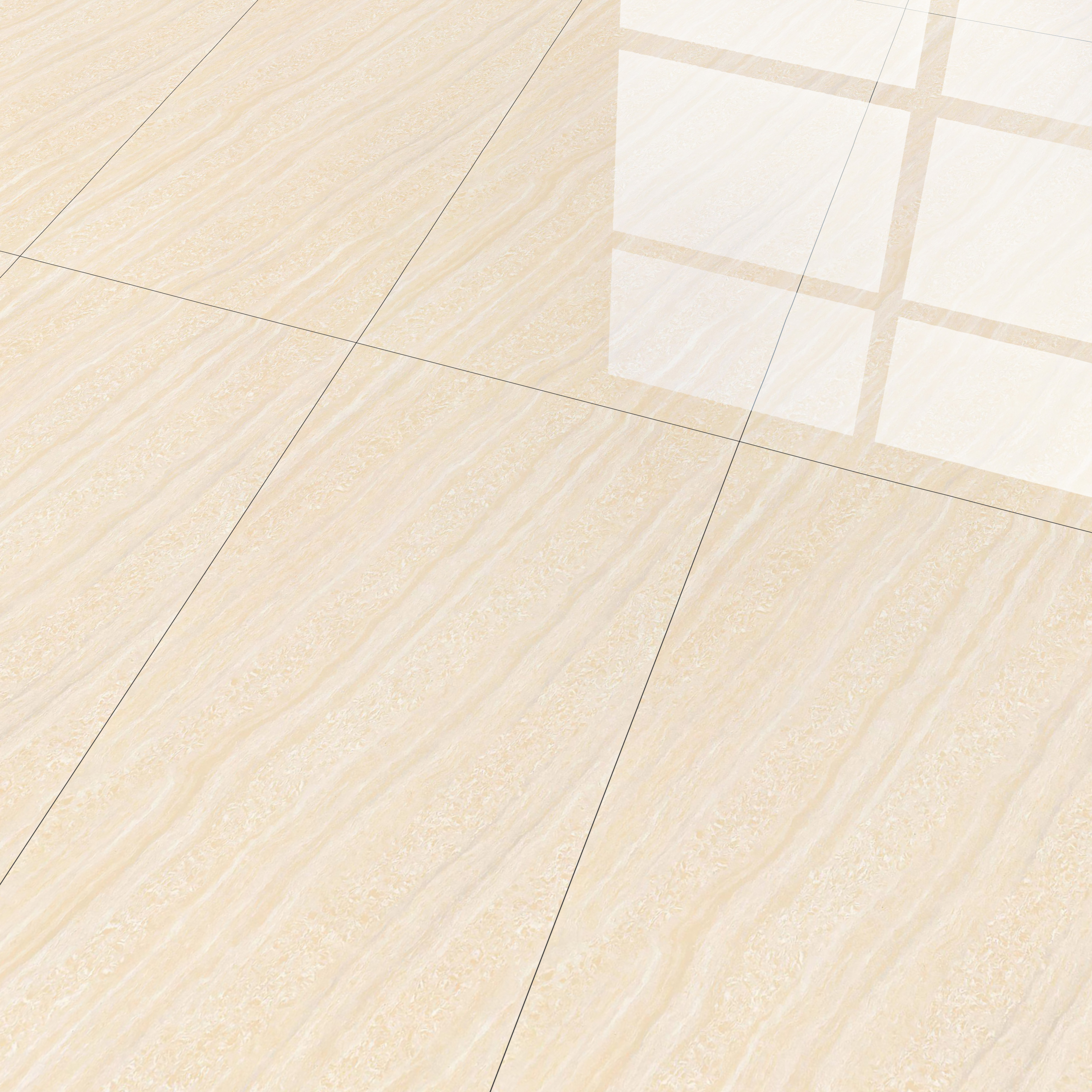 Marble Floor & Wall Double Charge Tile | TL 05557 Arizona Gold 4 ft x 2 ft Glossy Finish Vitrified Tile | Suitable For Living Room, Bedroom, Kitchen