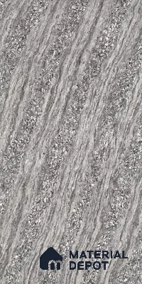 Marble Floor & Wall Double Charge Tile | TL 05557 B Arizona Ash 4 ft x 2 ft Glossy Finish Vitrified Tile | Suitable For Living Room, Bedroom, Kitchen