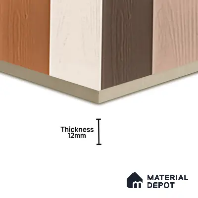 TL 01589 Brown & White 16 x 16 inch Matte Finish Vitrified Parking Floor Tile - 12 mm | Pattern Alignment May Vary | 2-3 mm Spacer is Mandatory