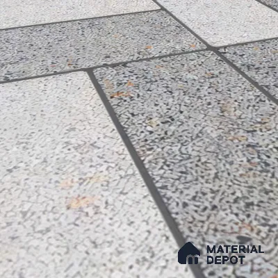 TL 01606 Grayscale Grey 16 x 16 inch Matte Finish Vitrified Parking Floor Tile - 12 mm | Pattern Alignment May Vary | 2-3 mm Spacer is Mandatory