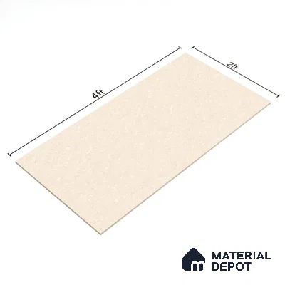 Marble Floor & Wall Double Charge Tile | TL 05556 Tesla Gold 4 ft x 2 ft Glossy Finish Vitrified Tile | Suitable For Living Room, Bedroom, Kitchen
