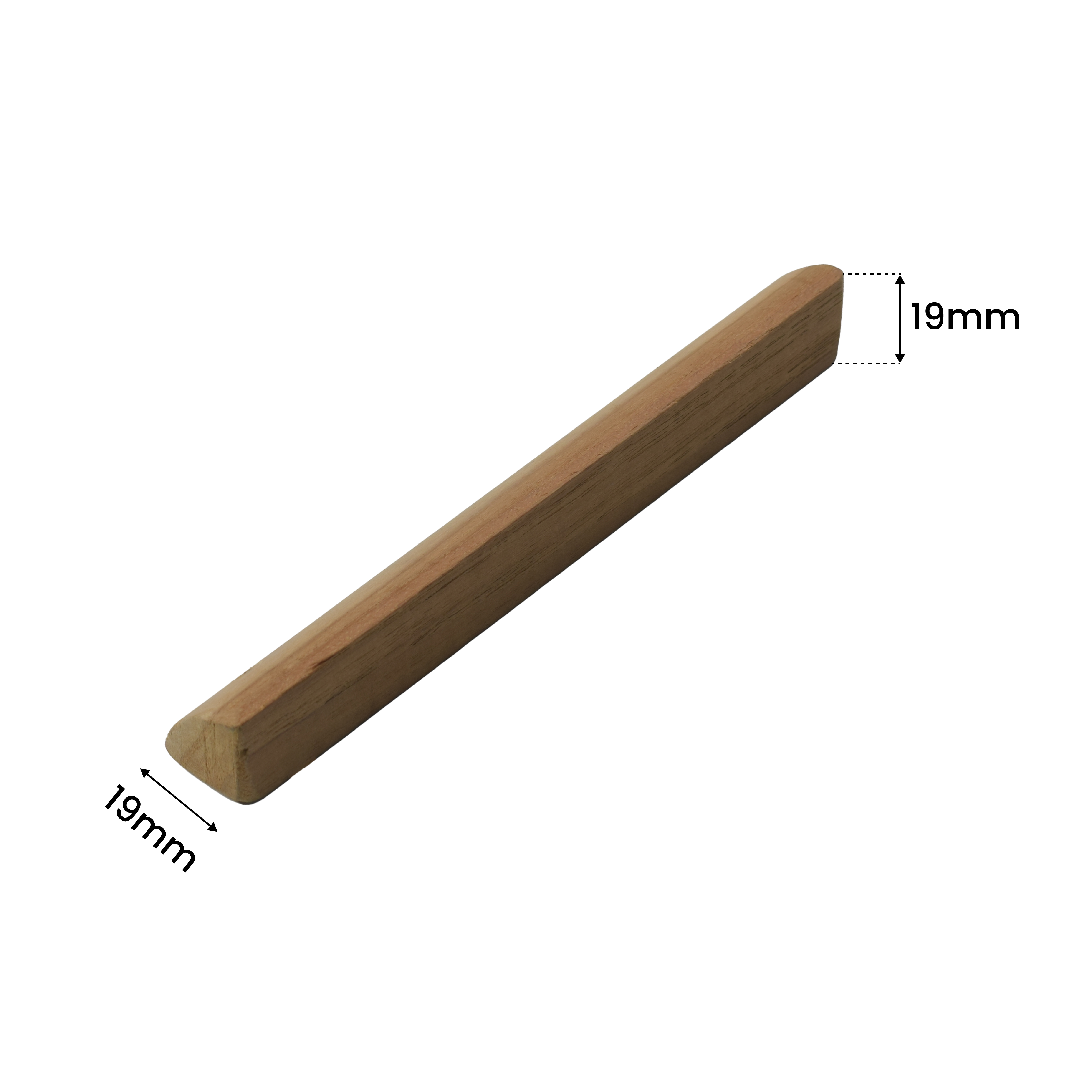 Ready to Install DIY Finished MDF Paintable French Beading Granulux WP 00022 C | 19 x 19 mm | 8 ft Length | Nail & Adhesive Installation