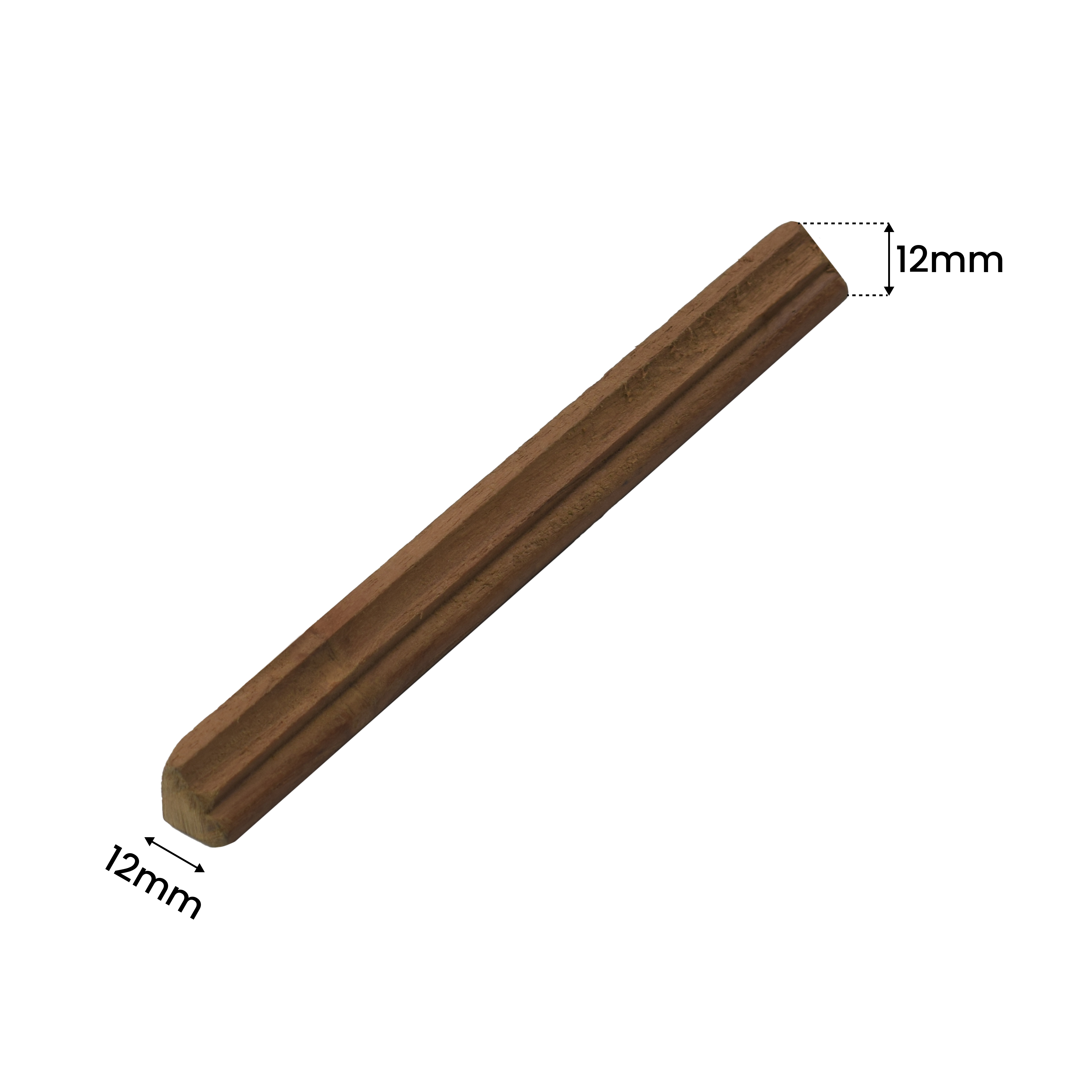 Ready to Install DIY Finished Beech Wood Paintable French Beading Granulux WP 00023 B | 12 x 12 mm | 1 Piece = 1 RFT | Nail & Adhesive Installation