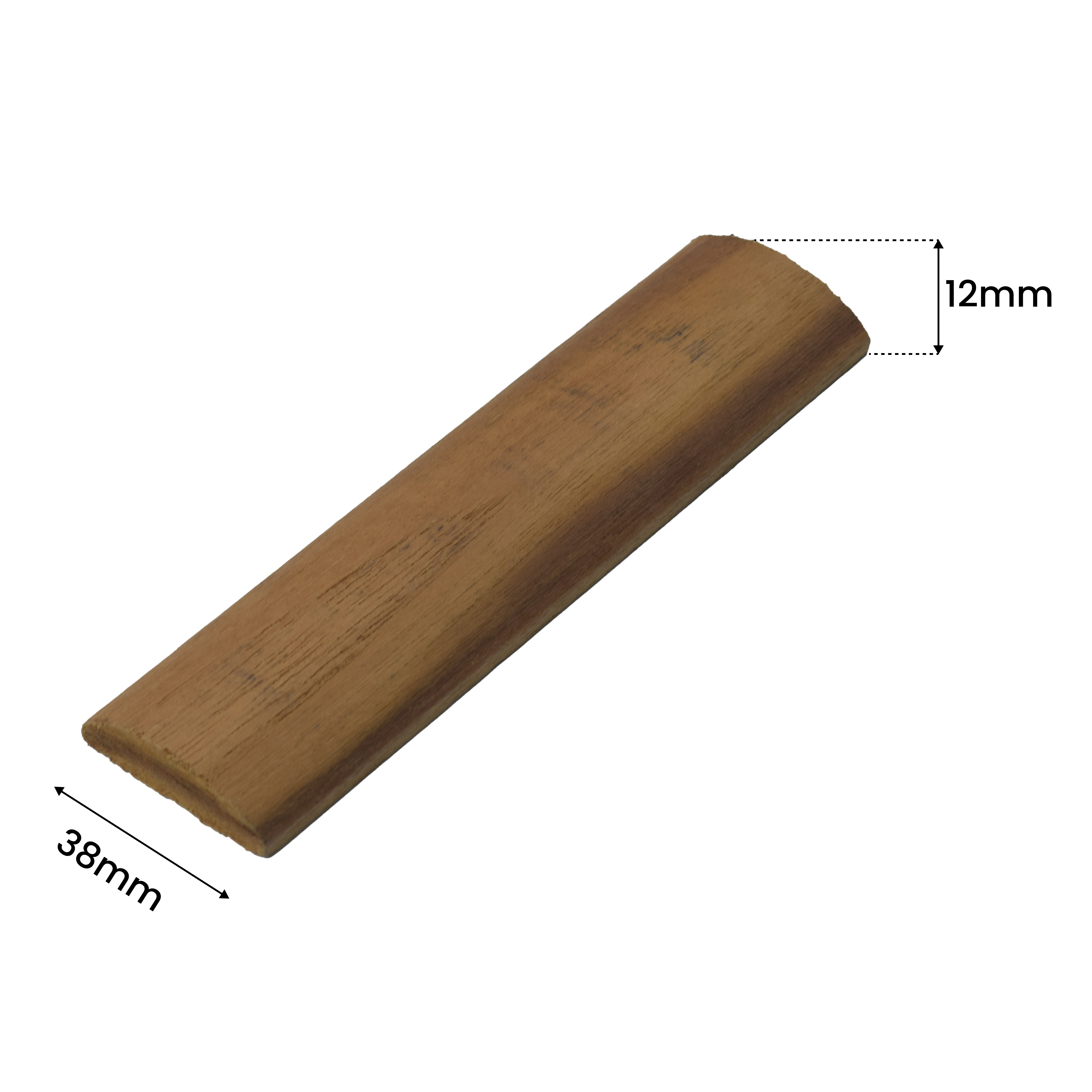 Ready to Install DIY Finished Beech Wood Paintable French Beading Granulux WP 00009 I | 38 x 12 mm | 1 Piece = 1 RFT | Nail & Adhesive Installation