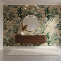 Hand Painted Wallpaper