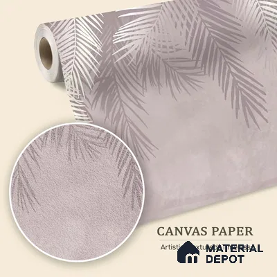 701622 - Hanging Tropical Leaves Wallpaper Design Indrani Series Canvas Tropical Design (Customised Size Wallpaper )