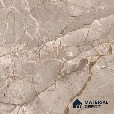 TL 02221 1 Harmony Brown 4 ft x 2 ft Carving Matte Finish Vitrified Tile - 9 mm (Random 3)