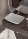 Havana Marble Rouge Des Pyrenees Translucent Basin BS 00224 M 520 x 375 mm Artificial Stone Acrylic Body Stain Free Designer Basin - 150 mm | Suitable For Bathroom, Vanity & Utility Areas | Image 01