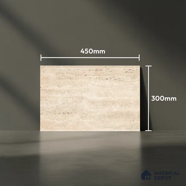 TL 01904 C Dessert Light 18 x 12 inch Glossy Finish Ceramic Wall Tile - 6 mm