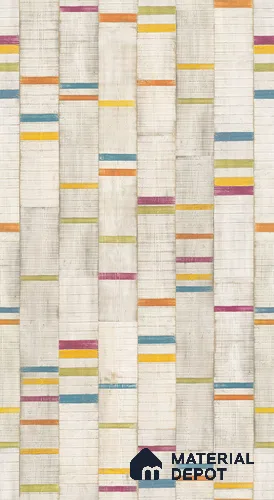 Multi Colour Fabric Look HD 7008 8 ft x 4 ft Texture Finish Decorative Laminate - 1.25 mm | Suitable for TV Unit, Wardrobe, Kitchen Cabinets