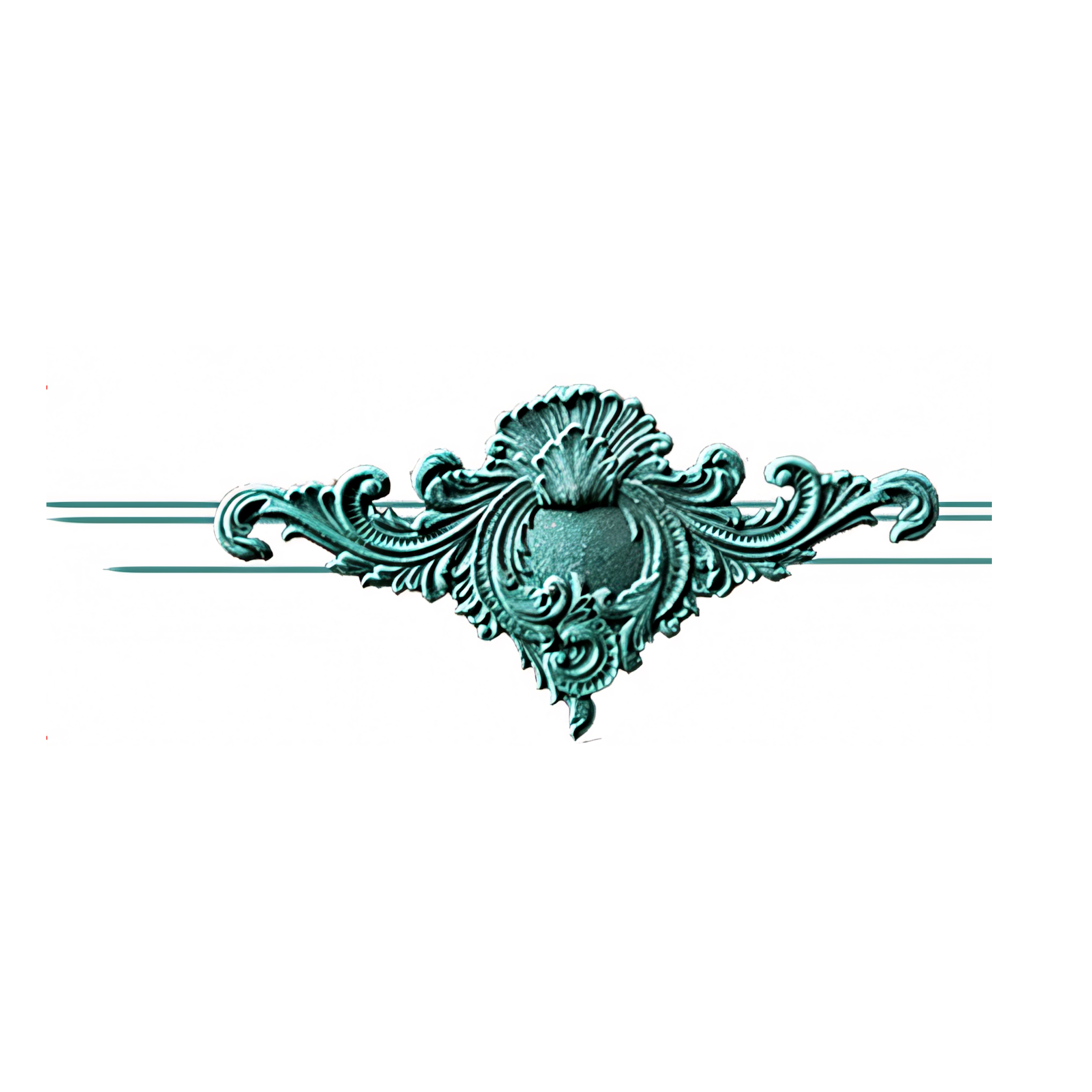 DIY Unfinished HDHMR Designer Paintable Wainscot French Centre Wall Moulding Greenova PM 00328 | 18 x 9 inch x 18 mm | Nail & Adhesive Installation