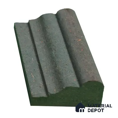 DIY Unfinished HDHMR Designer Paintable Wainscot French Wall Moulding Greenova PM 00307 | 8 ft x 38 mm x 18 mm | Nail & Adhesive Installation