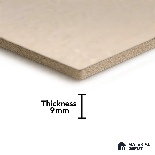 Hexagonal Wall Tile TL 05097 Geome Fellow Badami 12 x 10 inch Vitrified Matte Finish - 9 mm | Suitable for Living Room, Bedroom, Bathroom, Kitchen & Balcony (Sample)
