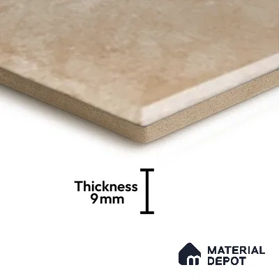 Hexagonal Wall Tile TL 05105 C Geome Framery Flora 12 x 10 inch Vitrified Matte Finish - 9 mm | Suitable for Living Room, Bedroom, Bathroom, Kitchen & Balcony (Sample)