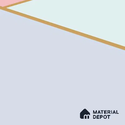 Hexagonal Wall Tile TL 05655 Matrix Elegant Pastel 6 x 6 inch Ceramic Matte Finish - 9 mm | 4 Random Faces | Suitable for Living Room, Bathroom, Kitchen & Backsplash