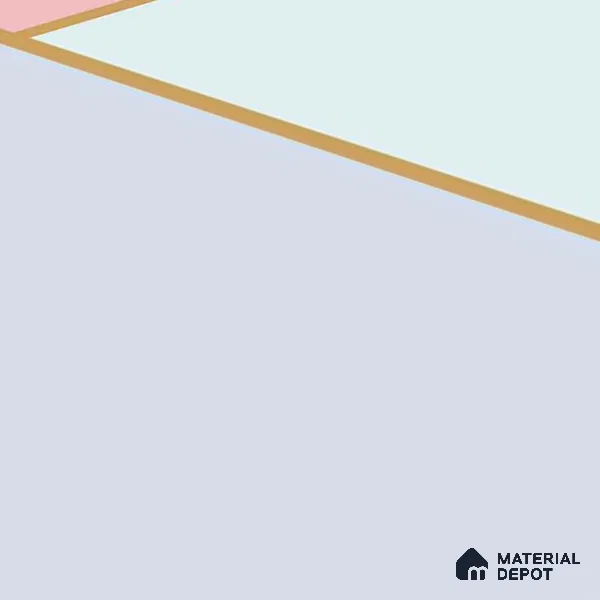 Hexagonal Wall Tile TL 05655 Matrix Elegant Pastel 6 x 6 inch Ceramic Matte Finish - 9 mm | 4 Random Faces | Suitable for Living Room, Bathroom, Kitchen & Backsplash