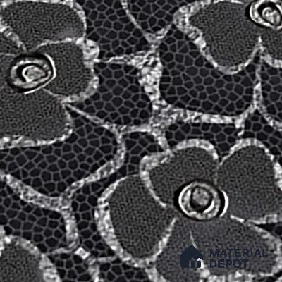Floral Wall Tile TL 09508 C | High Gloss Finish 4 ft x 2 ft Vitrified Tile - 9 mm | Suitable for Bathroom, Accent/Feature Wall, Foyer