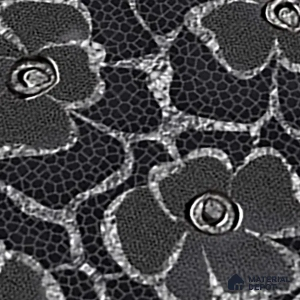 Floral Wall Tile TL 09508 C | High Gloss Finish 4 ft x 2 ft Vitrified Tile - 9 mm | Suitable for Bathroom, Accent/Feature Wall, Foyer