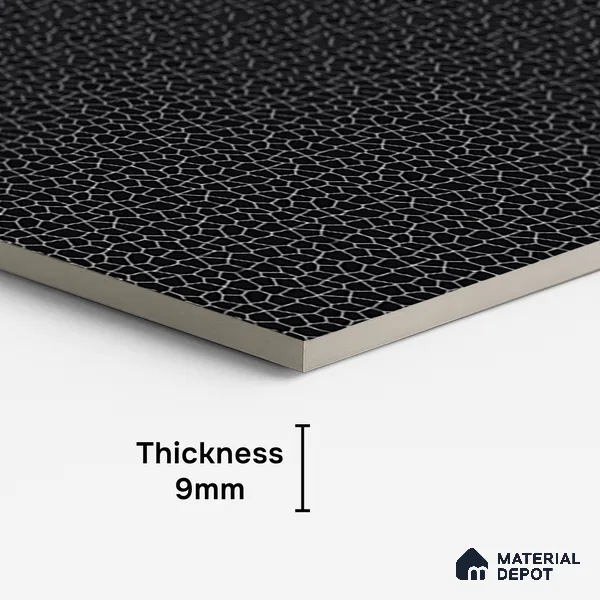Patterned Look Floor & Wall Tile TL 09508 | High Gloss Finish 4 ft x 2 ft Vitrified Tile - 9 mm | Suitable For Kitchen, Bathroom, Bedroom & Office