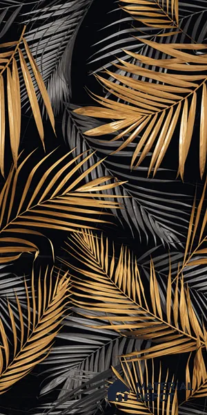Tropical Wall Tile TL 08906 | High Gloss Finish 4 ft x 2 ft Vitrified Tile - 9 mm | Suitable for Bathroom, Accent/Feature Wall, Basin Area