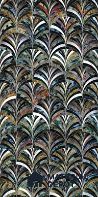 Patterned Look Wall & Floor Tile TL 08905 | High Gloss Finish 4 ft x 2 ft Vitrified Tile - 9 mm | Suitable For Kitchen, Bathroom, Bedroom & Office