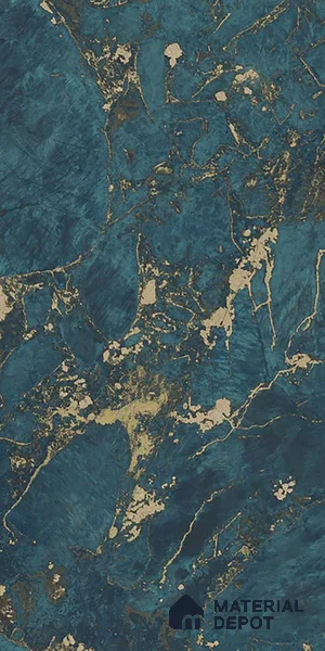 Marble Look Wall & Floor Tile TL 08910 | High Gloss Finish 4 ft x 2 ft Vitrified Tile - 9 mm | Suitable For Kitchen, Bathroom, Bedroom & Office