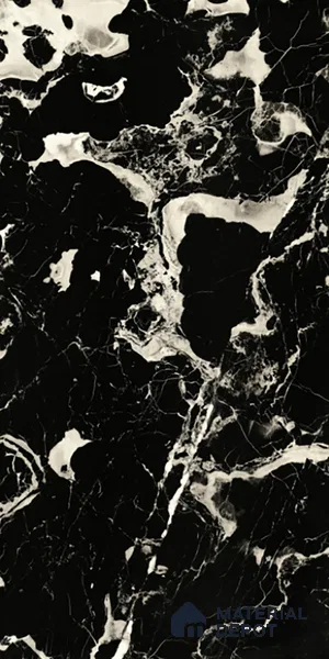 Marble Look Wall & Floor Tile TL 08901 | High Gloss Finish 4 ft x 2 ft Vitrified Tile - 9 mm | Suitable For Kitchen, Bathroom, Bedroom & Office