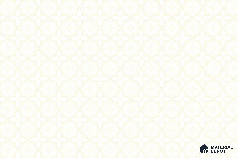 Patterned Wall Tile TL 02427 C Light Pastel Cream 18 x 12 inch Glossy Finish Ceramic Tile - 7 mm