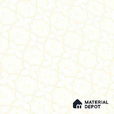 Patterned Wall Tile TL 02427 C Light Pastel Cream 18 x 12 inch Glossy Finish Ceramic Tile - 7 mm