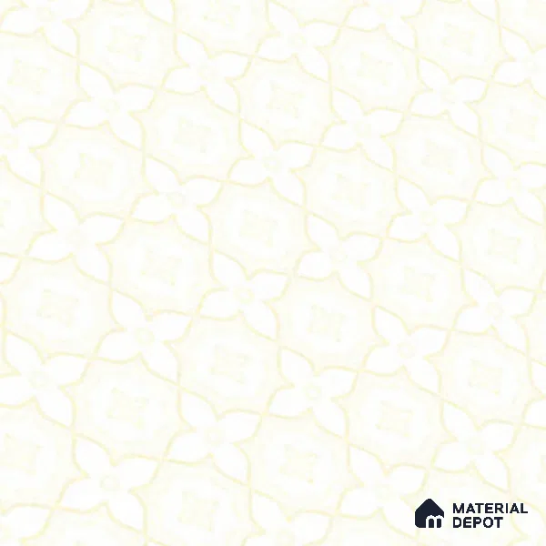 Patterned Wall Tile TL 02427 C Light Pastel Cream 18 x 12 inch Glossy Finish Ceramic Tile - 7 mm