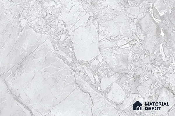 TL 02424 D Dark Grey 18 x 12 inch Glossy Finish Ceramic Wall Tile - 7 mm