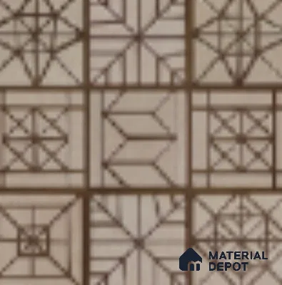Highlighter Wall Handmade Tile TL 10546 Grafit Noir 96 mm x 96 mm Vitrified - 9 mm |  | Suitable For Living Room, Bedroom, Kitchen