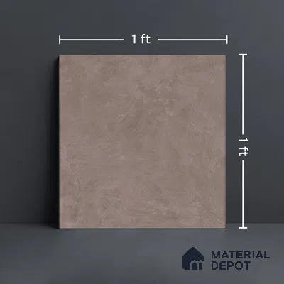 Stone Matching Floor Tile TL 05466 B Lustra Mailo Taupe 1 ft x 1 ft Ceramic Antiskid Matte Finish - 9 mm | Suitable for Bathroom, Kitchen