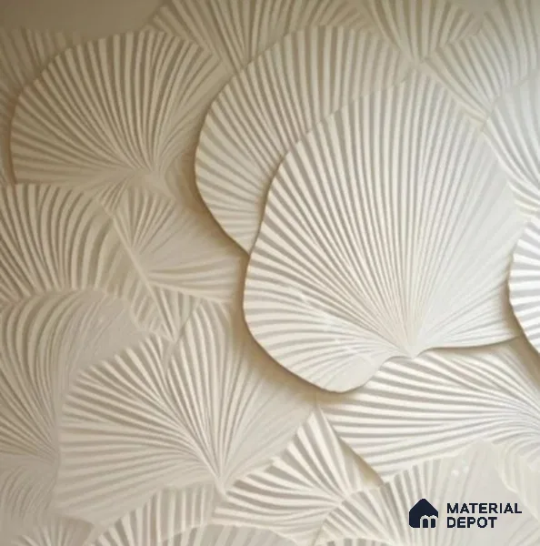 Duco Paintable Petal 5 ft x 10 ft CNC Made Exterior Grade HDHMR Panel - 30 mm
