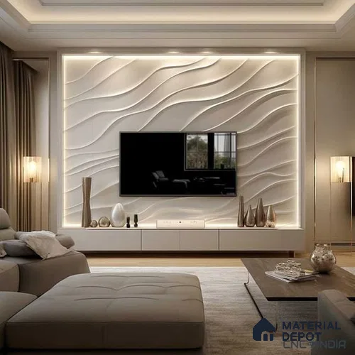 Archline Luxe Panel 7 ft x 8 ft CNC Made HDHMR Panel - 25 mm