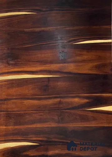 Hz-Smoked Granadilla 2440x1220 mm Silicon Natural Veneer - 3.7 mm