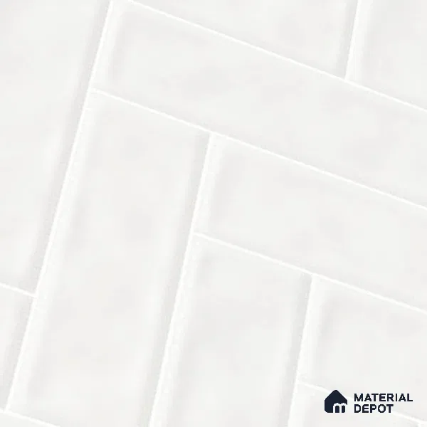 Budget Friendly Faux Subway Wall Tile Value For Money TL 00623 A  18 x 12 inch - Ceramic Glossy Finish -6 mm | Suitable for Kitchen & Bathroom