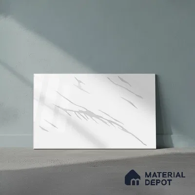 TL 01830 Ice White 18 x 12 inch Glossy Finish Digital Ceramic Wall Tile - 7 mm