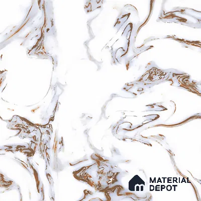 TL 02928 Ice White 2 ft x 2 ft Glossy Finish Vitrified Floor & Wall Tile - 9.5 mm