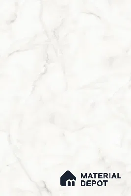 TL 02947 Ice White 6 ft x 4 ft Glossy Finish Endless Vitrified Wall & Floor Tile - 9 mm | Adhesive and Spacers Must be Used During Installation