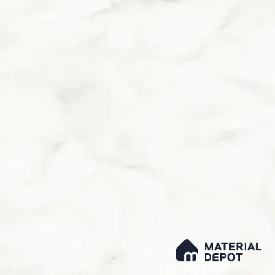 TL 02947 Ice White 6 ft x 4 ft Glossy Finish Endless Vitrified Wall & Floor Tile - 9 mm | Adhesive and Spacers Must be Used During Installation