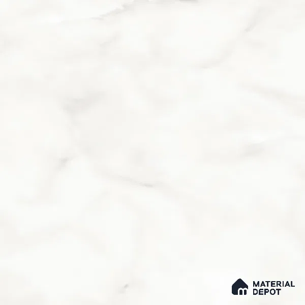 TL 02947 Ice White 6 ft x 4 ft Glossy Finish Endless Vitrified Wall & Floor Tile - 9 mm | Adhesive and Spacers Must be Used During Installation