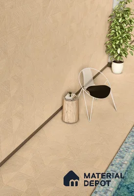 TL 01223 Ideal Honey 1200x300 mm GVT Abstract Look Tile - 9 mm (Sample)
