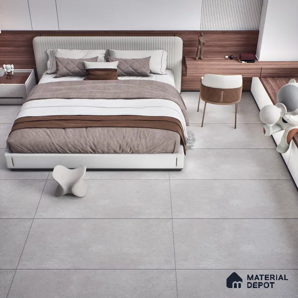 TL 02250 B Imporio Grey 4 ft x 2 ft Diamond Surface Glazed Vitrified Wall & Floor Tile - 9 mm (Random 3)
