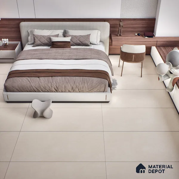 TL 02250 D Imporio Beige 4 ft x 2 ft Diamond Surface Glazed Vitrified Wall & Floor Tile - 9 mm (Random 3)
