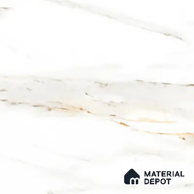 Marble Floor & Wall Tile TL 02162 Imporio White 4 ft x 2 ft Diamond Surface Glazed Vitrified Tile - 9 mm (Random 4)