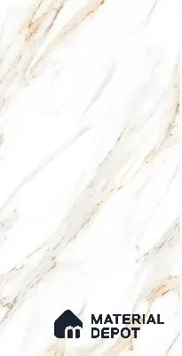 Marble Floor & Wall Tile TL 02162 Imporio White 4 ft x 2 ft Diamond Surface Glazed Vitrified Tile - 9 mm (Random 4)
