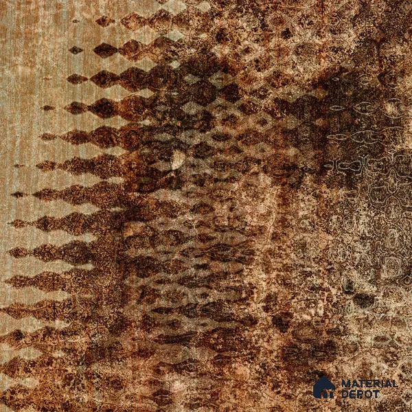 Industrial Look Ikat Pattern Fusion Design Wallpaper, Customised Sukoon Series Canvas Abstract Design (Customised Size Wallpaper)